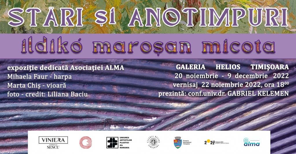 Stari si Anotimpuri - Vernisaj oferit de artistul plastic Ildiko Marosan Micota