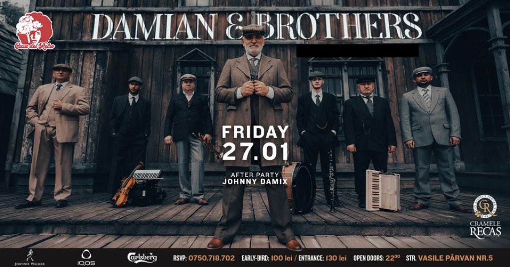 Concert Extraordinar - Damian & Brothers