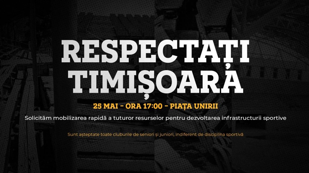 Timisoara vrea Respect / Stadion / Polivalenta
