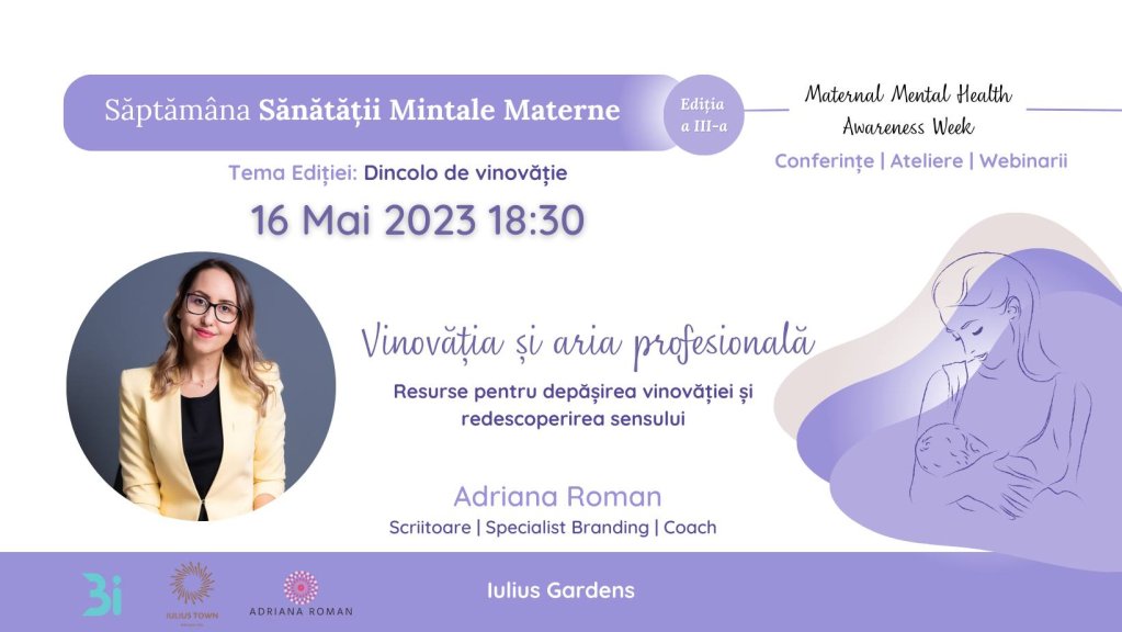 Saptamana sanatatii mintale materne