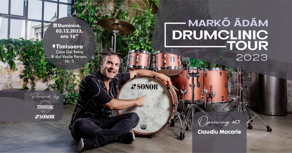 Drumclinic Sonor Adam Marko