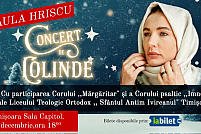 Concert de colinde cu Paula Hriscu