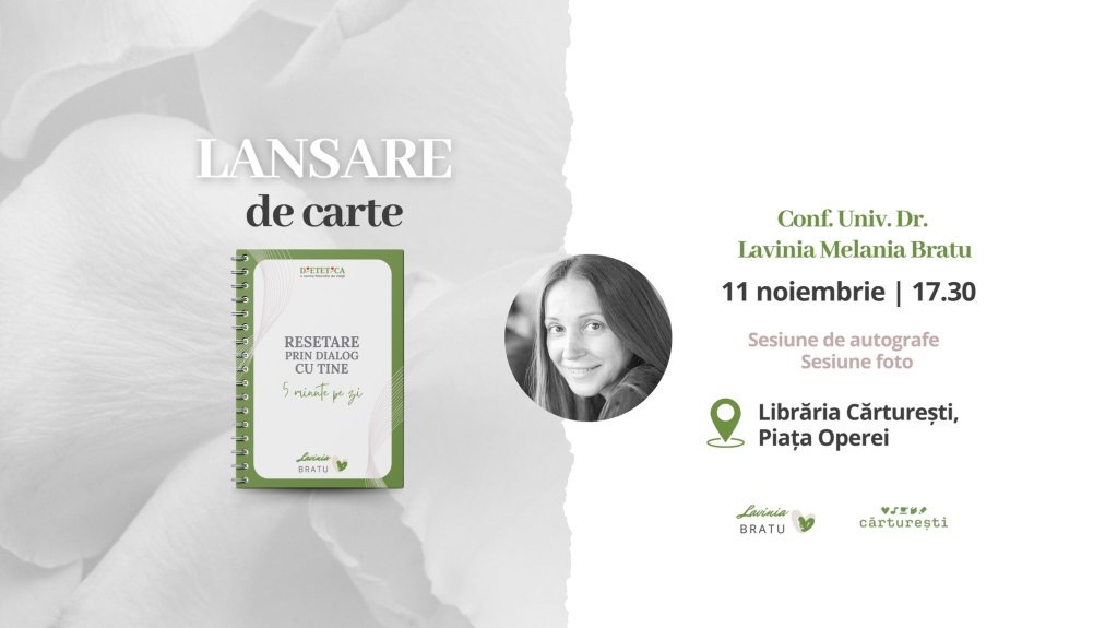 Lansare Jurnal Terapeutic II - Lavinia Melania Bratu