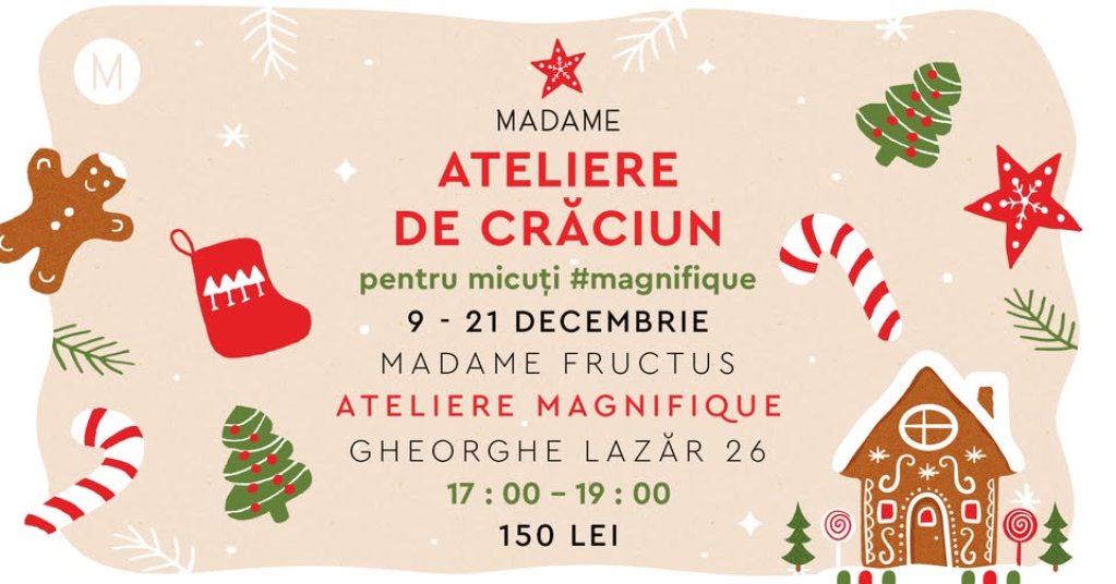 Atelierele de Craciun pentru copii