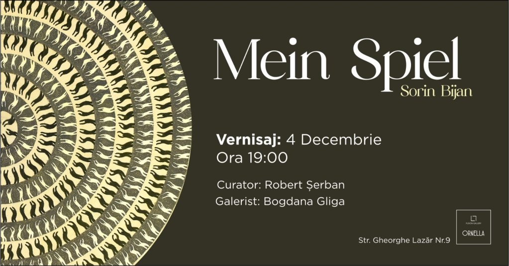 Expozitia Mein Spiel - Sorin Bijan