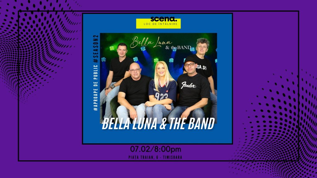 Bella Luna & The Band pentru Ioana - concert caritabil