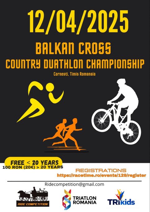Balcaniada de Cross Duatlon și Campionatul TriKids