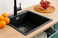 Chiuvete negre pentru bucătărie Blanco din granit premium