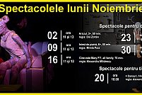 Programul spectacolelor la Teatrul Merlin