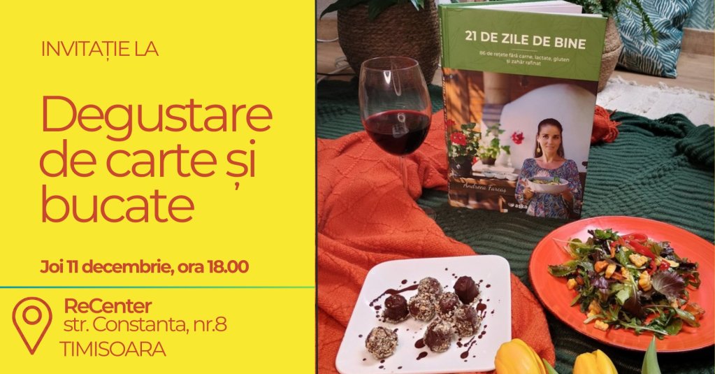 Degustare de carte si bucate