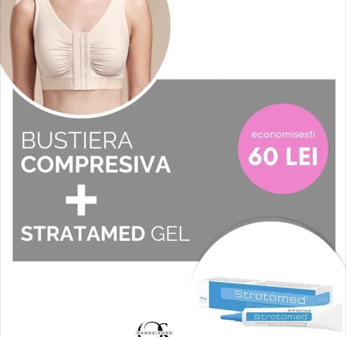 Bustieră compresivă Marena + Stratamed