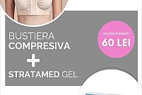 Bustieră compresivă Marena + Stratamed