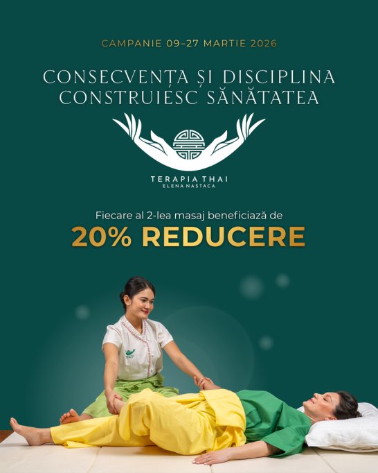 Consecvența și disciplina construiesc sănătatea