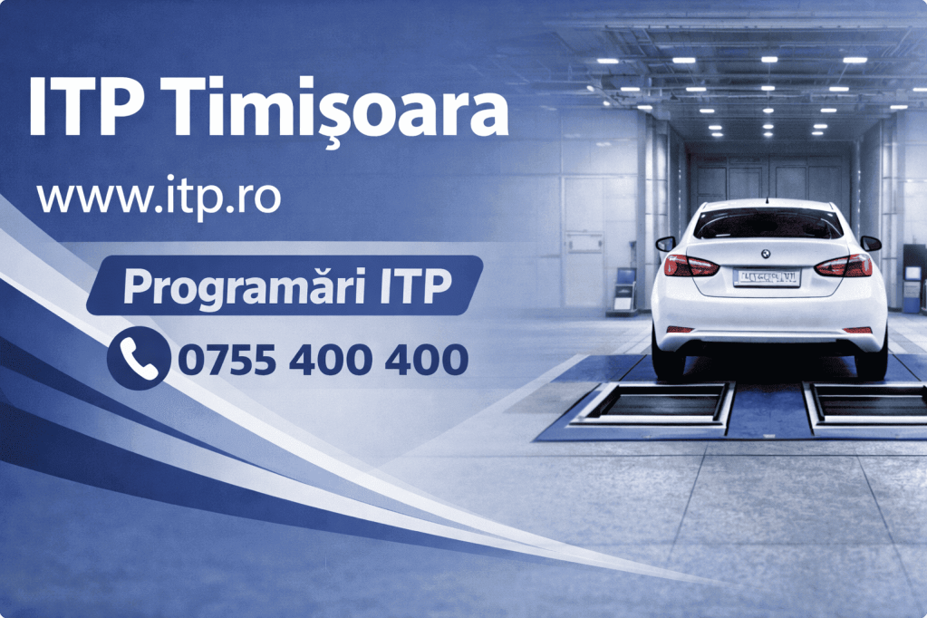 Stații ITP în Timișoara cu programări online prin ITP.RO