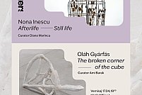 Nona Inescu: Afterlife – Still life, Oláh Gyárfás: Colțul ciobit al cubului