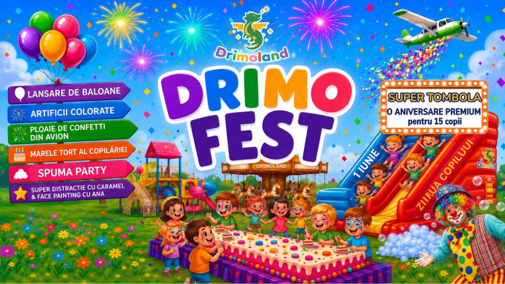 DrimoFest - ziua copilului la DrimoLand