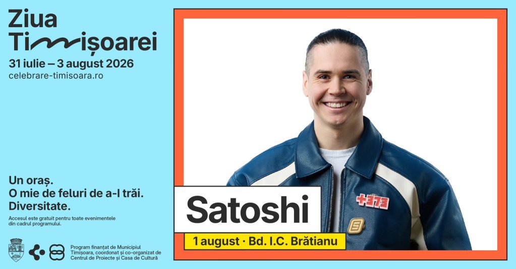 Satoshi la Ziua Timișoarei 2026