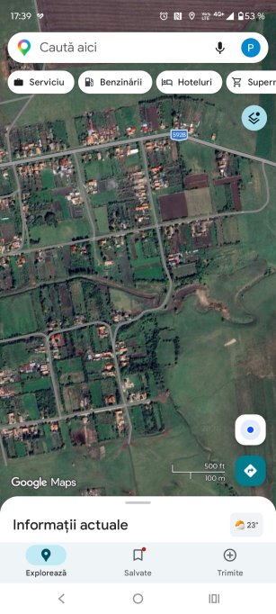 De vanzare Teren intravilan in sat Sipet, comuna Tormac
