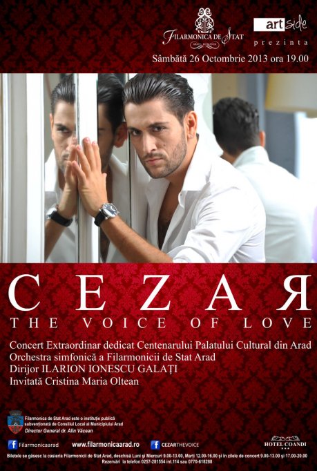 Concert Cezar, The Voice of Love