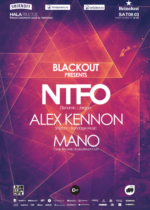 BlackOut prezinta NTFO, Alex Kennon, Mano