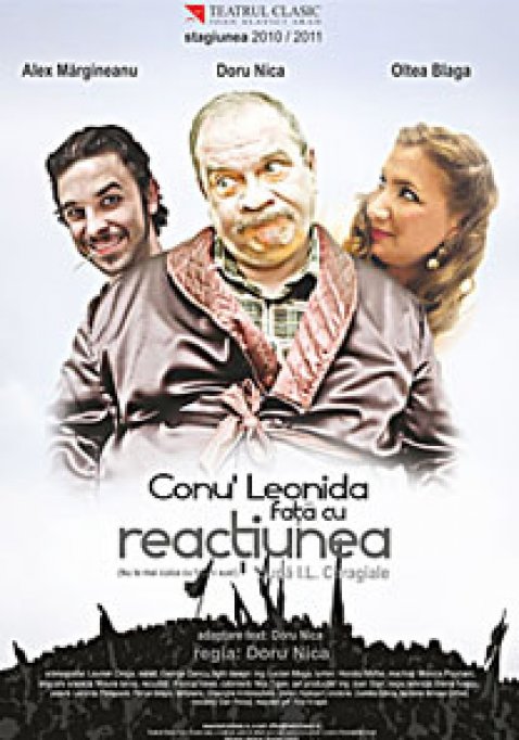 Conu Leonida fata cu reactiunea