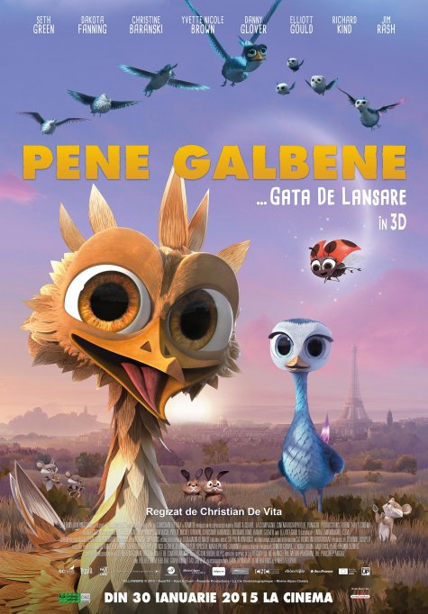 Pene galbene 3D dublat