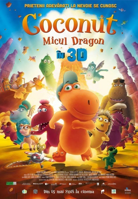 Coconut:Micul Dragon 3D dublat