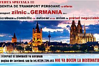 Transport persoane zilnic Germania