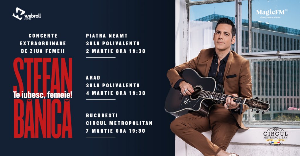 Concert Stefan Banica - Te iubesc femeie