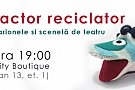 Micul actor reciclator - Atelier de marionete și scenetă de teatru