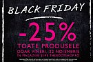 Reducere 25% de Black Friday la The Body Shop