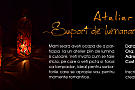 Atelier de creat suport de lumanari din sticla taiata