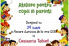 Ateliere pentru parinti si copii