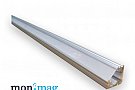 Profil banda LED de colt mat
