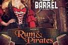 afis pirati RUM & PIRATS @The BArrel Bucuresti