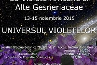 afis expo nov 2015 large Expozitia Nationala de Violete Africane si Alte Gesneriaceae