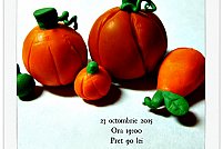 Atelier de Halloween. Dovleci modelati