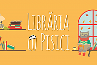 libraria cu pisici Libraria cu pisici