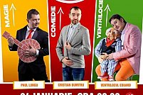 Stand-up comedy, magie si ventrilocie