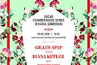 GILLES APAP & DIANA KETLER @ DA CAPO ARCUB CHAMBER MUSIC SERIES