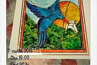 Atelier de pictura in culori pentru vitraliu