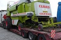Transport combine agricole