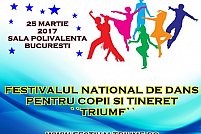 FESTIVALUL NATIONAL DE DANS PENTRU COPII SI TINERET `` TRIUMF``, EDITIA A -V- A, 25 MARTIE 2017