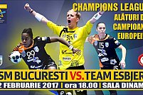CSM Bucuresti - Team Esbjerb