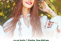 Sânzienele plutesc în aer la Sun Plaza, în cadrul unui târg de năzdrăvănii handmade