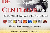 afis-a4-mic Tablou de Centenar - 100 de ani de la nașterea pictorului Constantin Dipșe