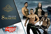 De 8 Martie, Flamingo Boys Striptease Show la Andy Park Ballroom!