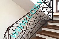 Balustrade din fier forjat AMPRENTAT