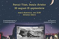 cinema-in-aer-liber-2019 „Cinema in aer liber” pe Insula Artelor din Parcul Titan
