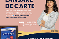 Lansare de carte - ReStart! De la durere si frustrare la IUBIRE si IMPACARE